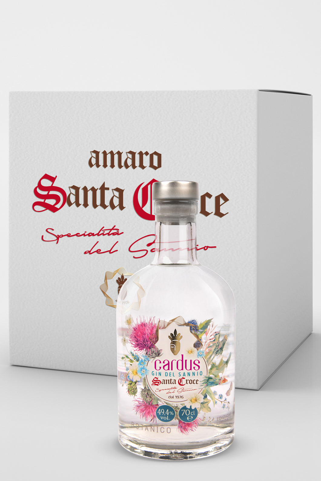 6 bottiglie Cardus Gin Botanico del Sannio